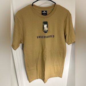 NWT Undefeated Men's Cotton Shirt “Underhanded”